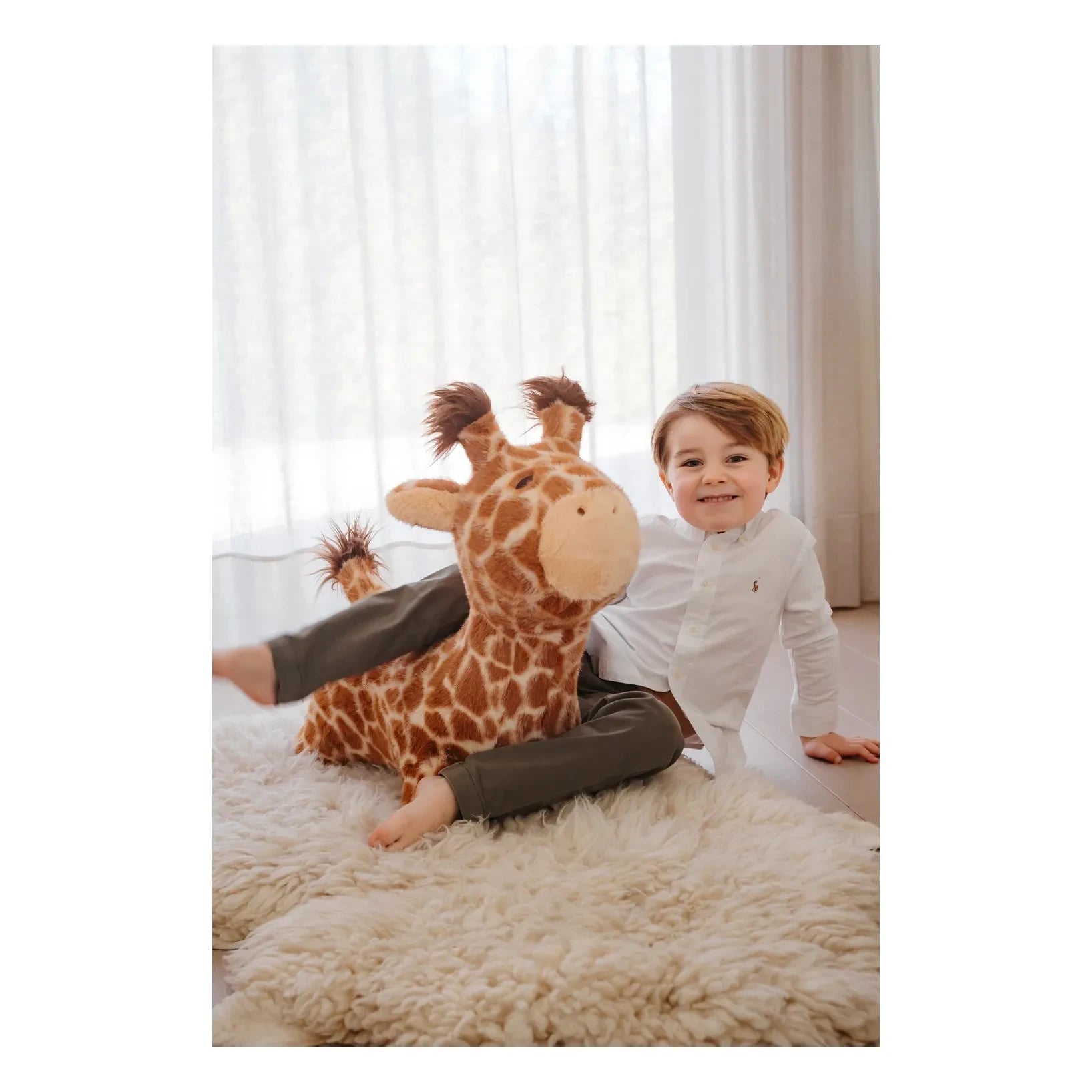 Wild & Soft - Zıplayan Zürafa | Turuncu