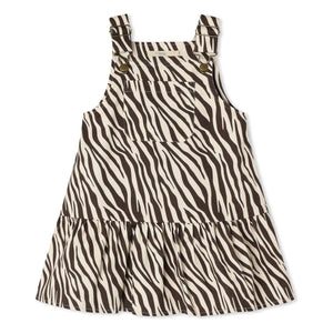 Fliink - Duna Zebra Kleid | Schwarz