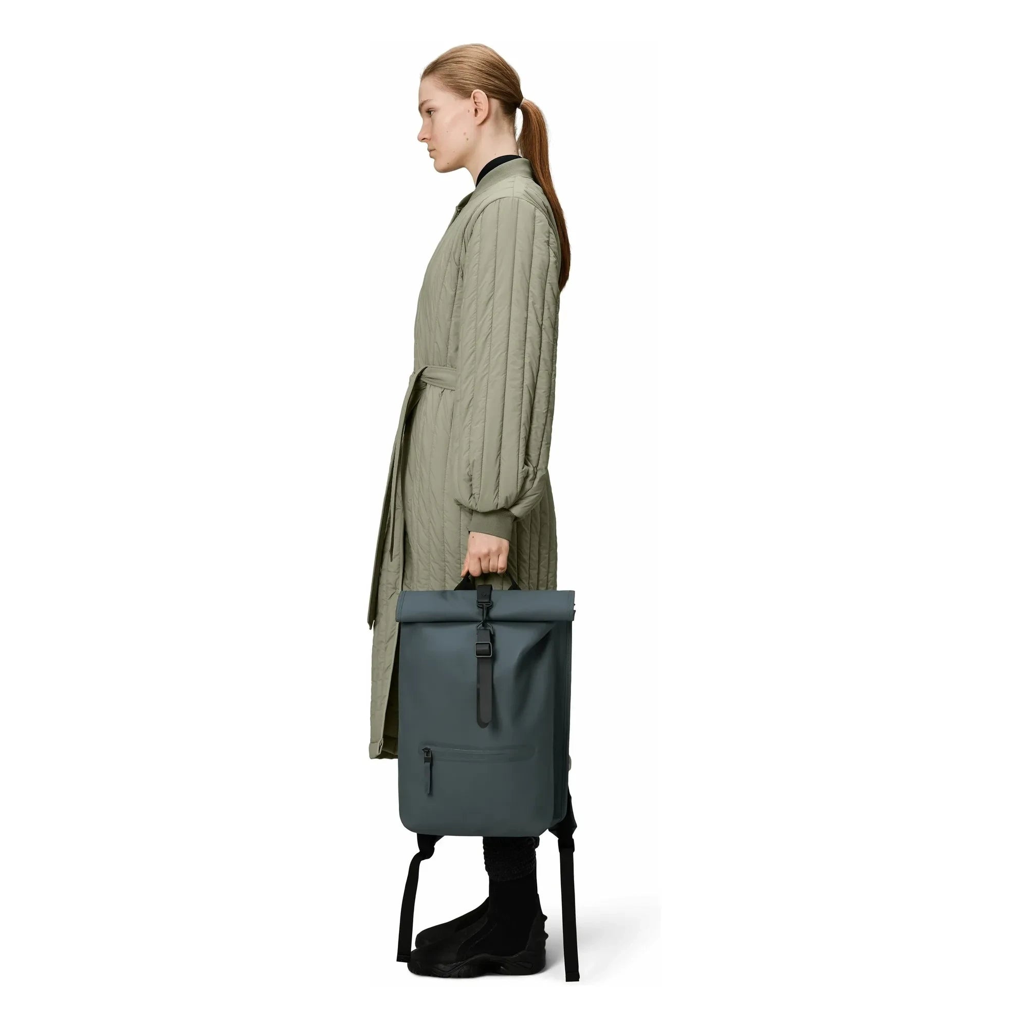 Rains - Rolltop W3 Sırt Çantası | Lagoon Blue