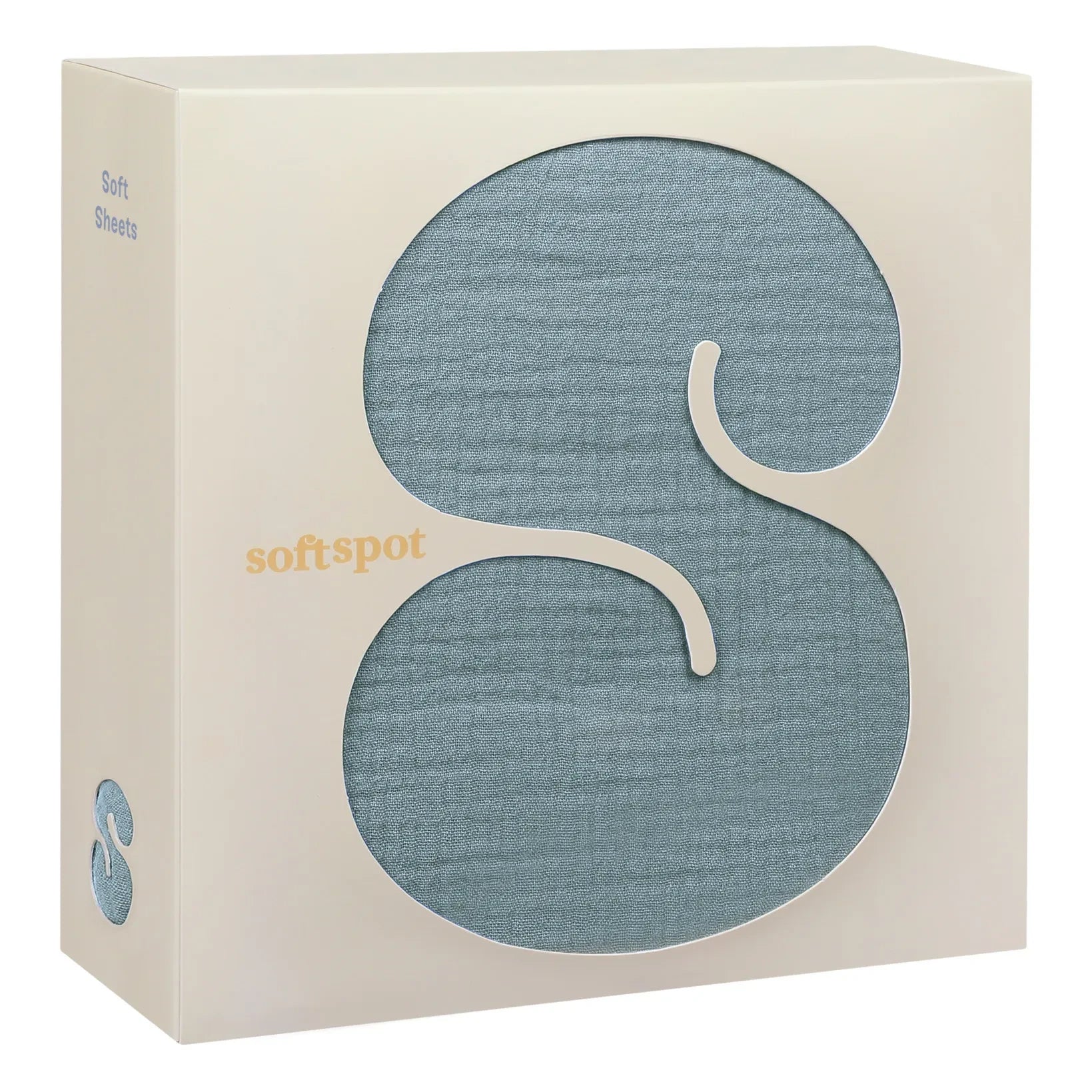 Soft Spot - Bio-Baumwoll-Spannbettlaken | River