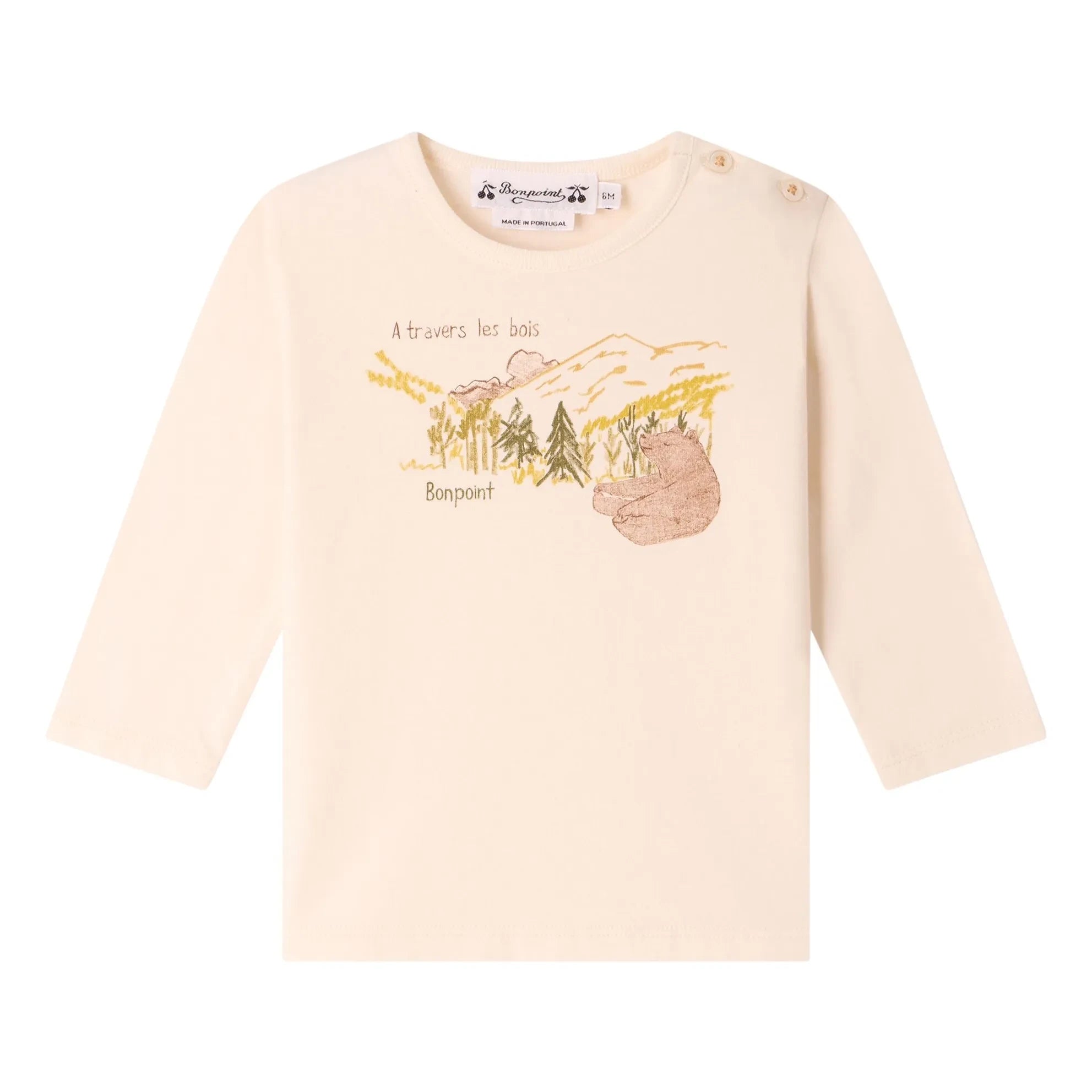 Bonpoint - Tahsin Bio-Baumwoll-T-Shirt | Ecru