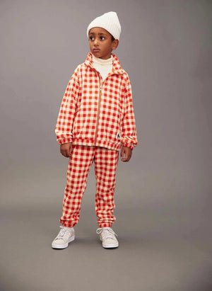 Mini Rodini - Jogger Gingham | Kırmızı