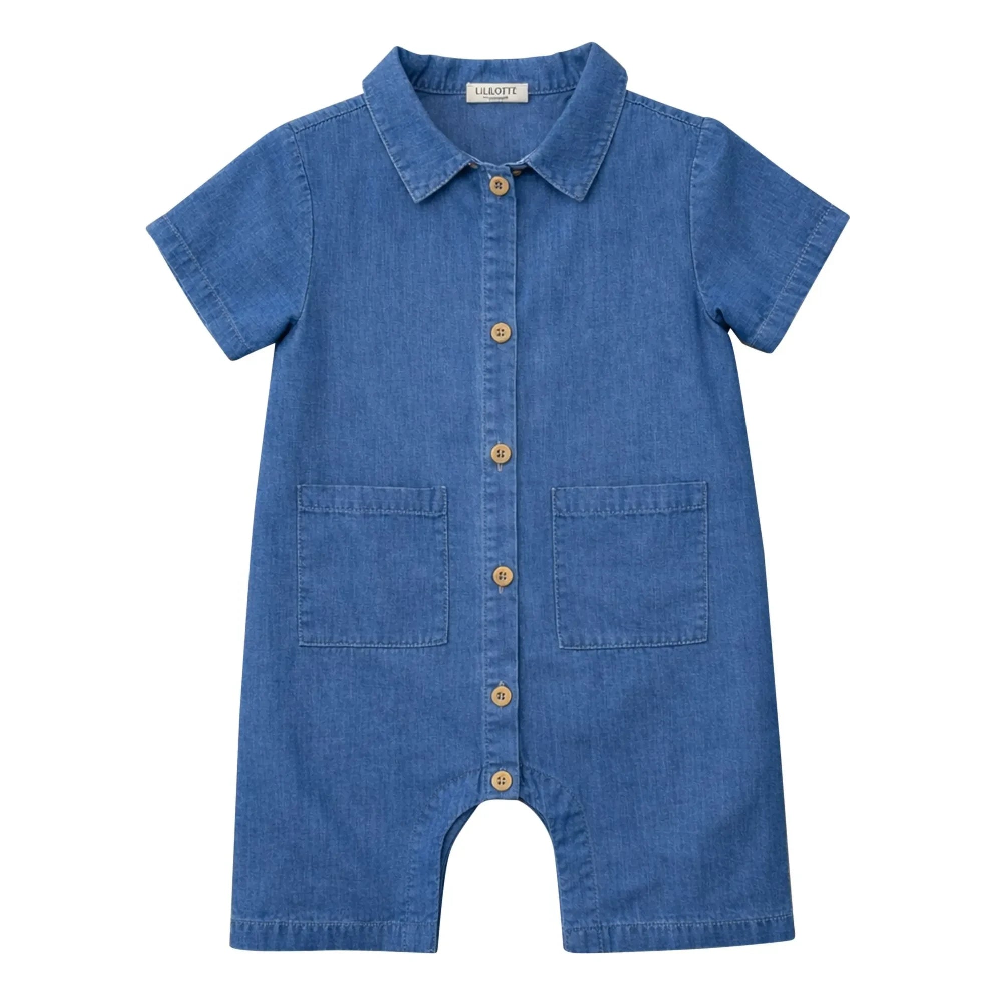 Lililotte - Charly Overall Tencel Bio-Baumwolle | Denim Blau