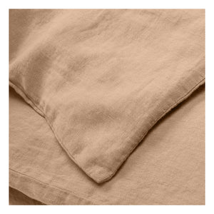 Gütergemeinschaft - Gewaschener Leinen-Bettbezug | Dusty Pink
