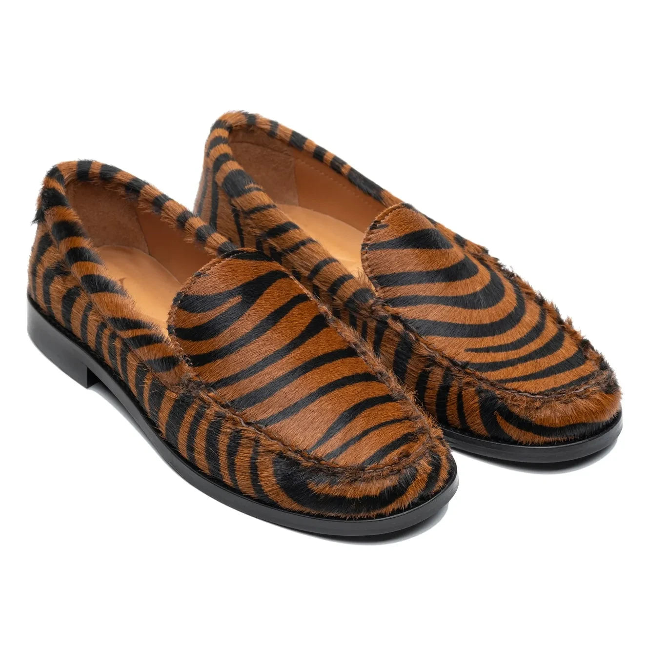 Lachoix - Zebra Loafer | Kahverengi