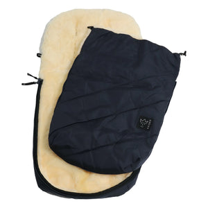 Kaiser - Hugo Lammfell Fußsack | Marineblau