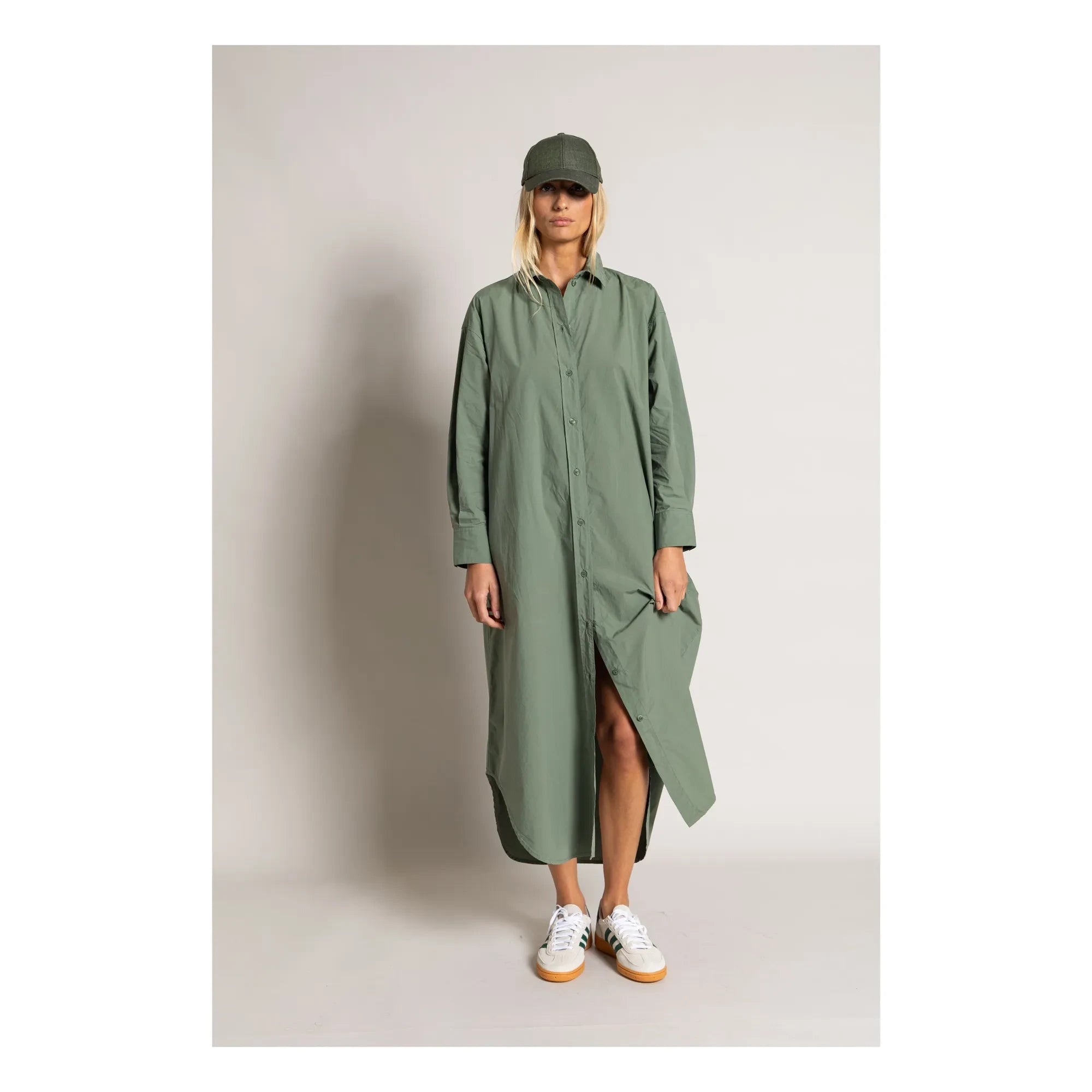 Smallable Woman - Melissa Hemdblusenkleid | Khaki