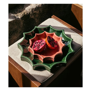 The Socialite Family - Tasca Keramik-Taschenleerer | Dunkelgrün