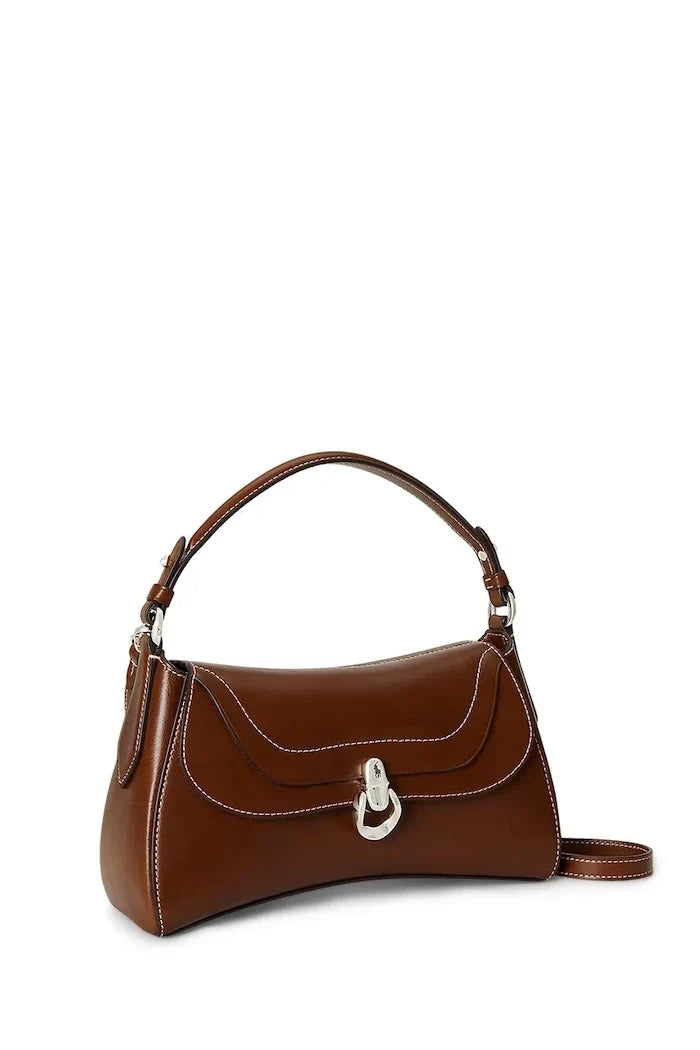Polo Ralph Lauren kadın deri crossbody çanta