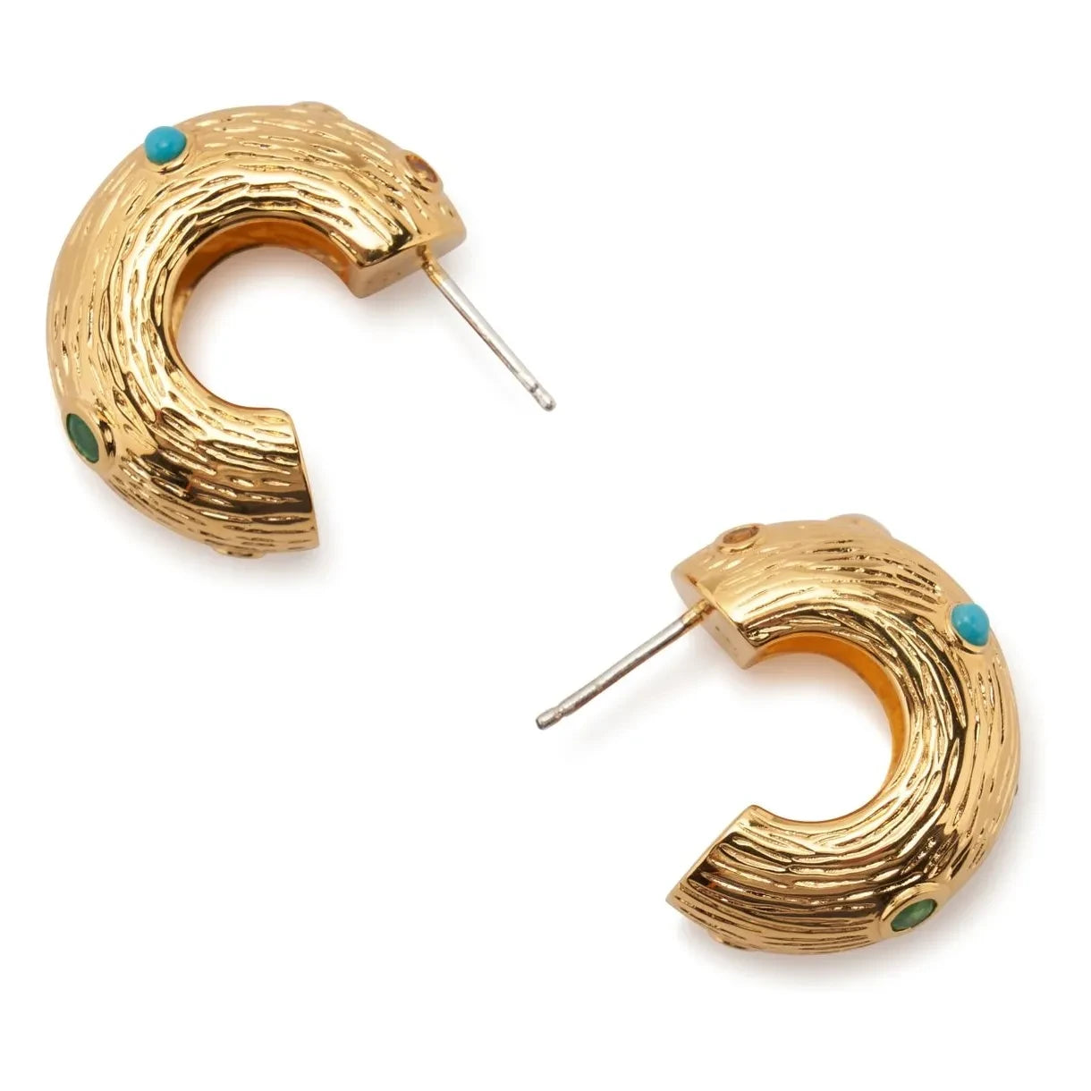 Lizzie Fortunato - Kahlo Ring-Ohrringe | Gold