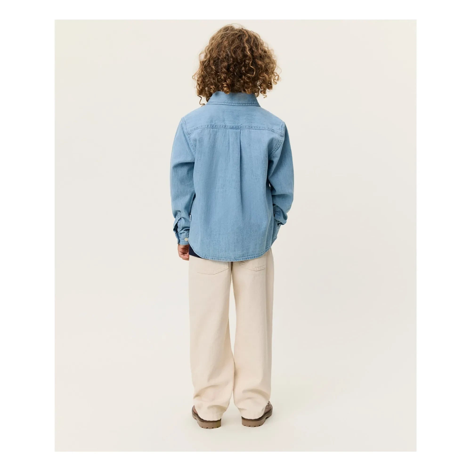 Les Deux - Konrad Denim Hemd | Verwaschenes Blau