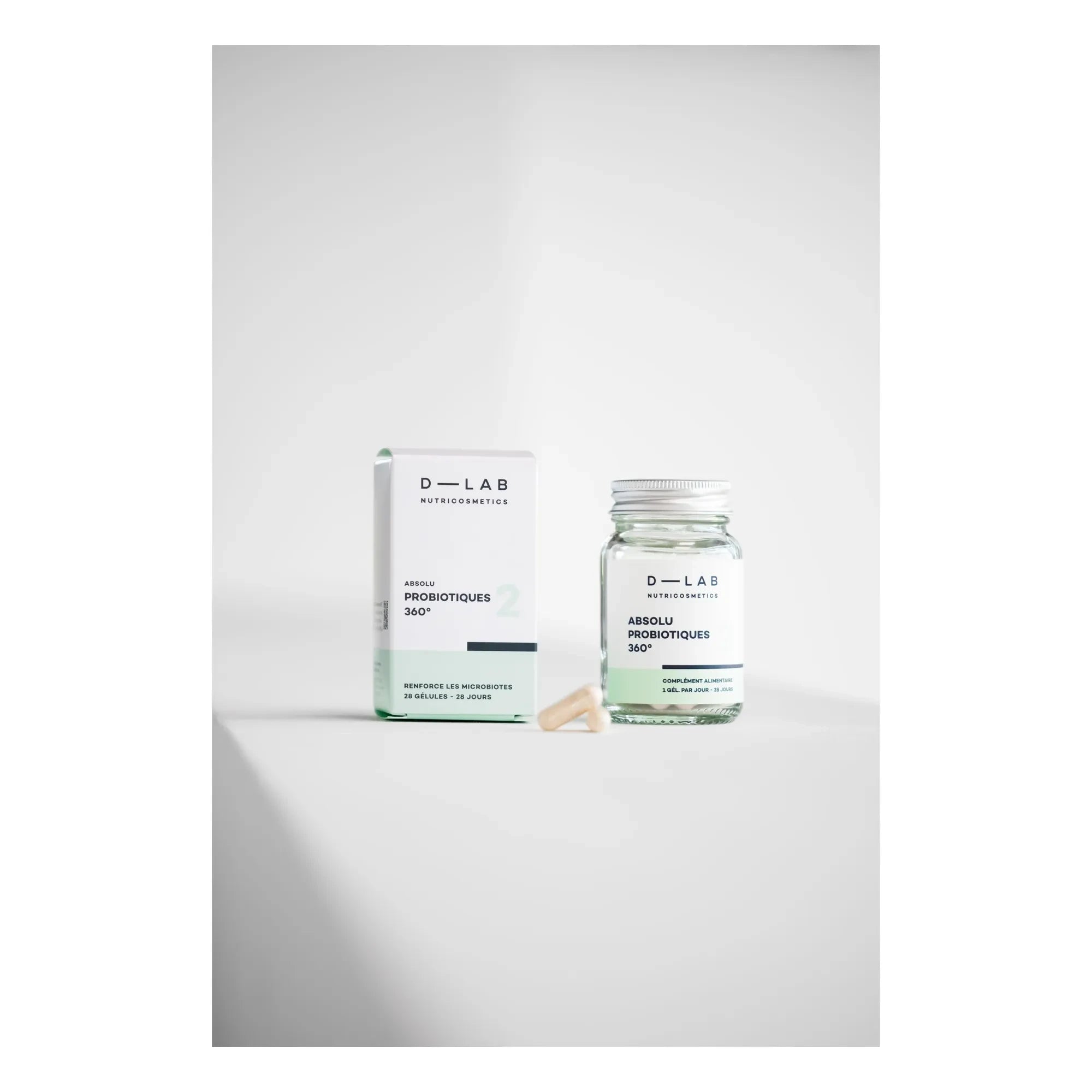 D-LAB NUTRICOSMETICS - Absolu Probiotiques 360 Nahrungsergänzungsmittel - 28 Tage | Farblos