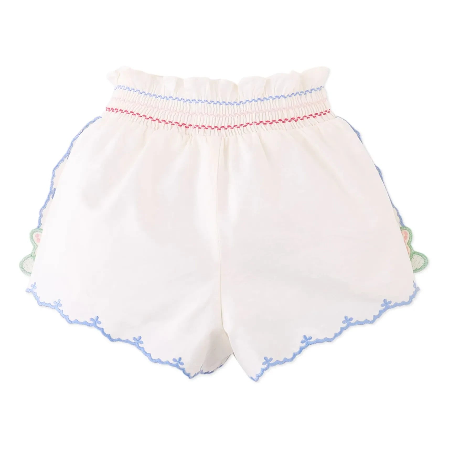 Gingersnaps - Jisoo Bestickte Baby Shorts | Weiß