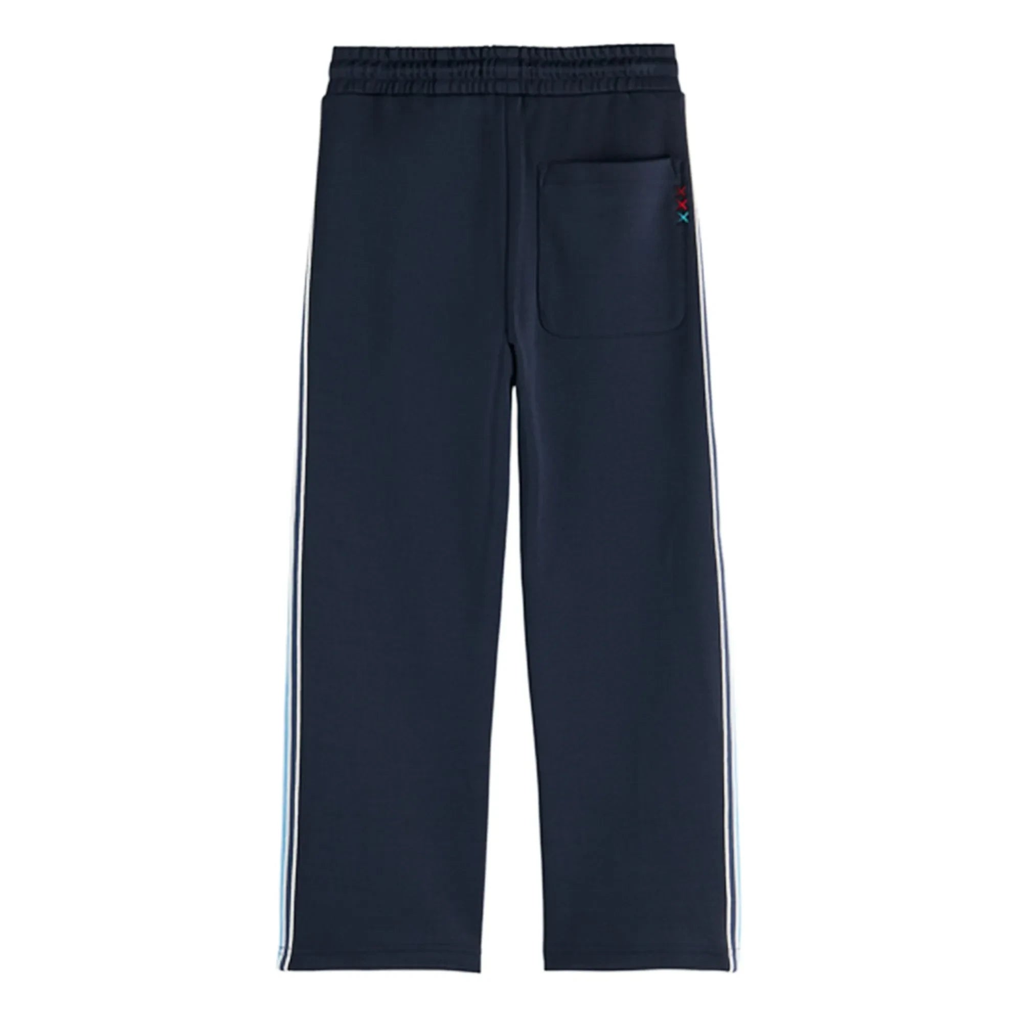 Scotch & Soda - Mehrfarbige gestreifte Jogginghose | Marineblau
