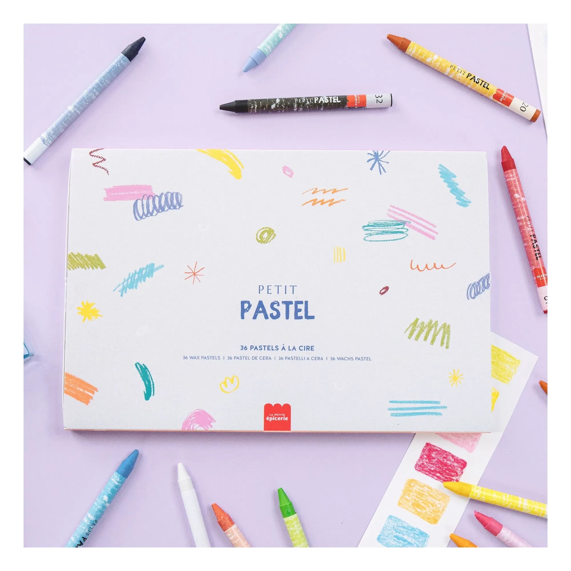La Petite Épicerie - Pastel nach Zahlen-Set - Au Grand Baöu
