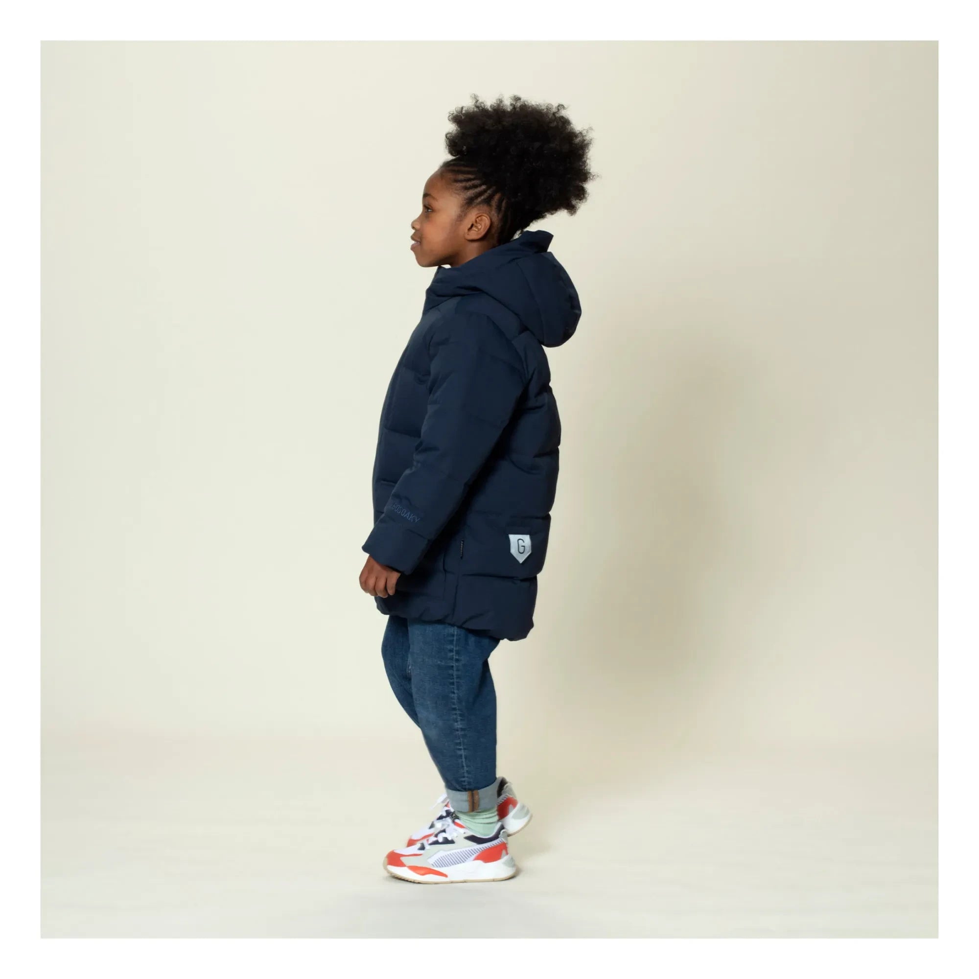 Gosoaky – Tiger Eye Steppjacke | Nachtblau