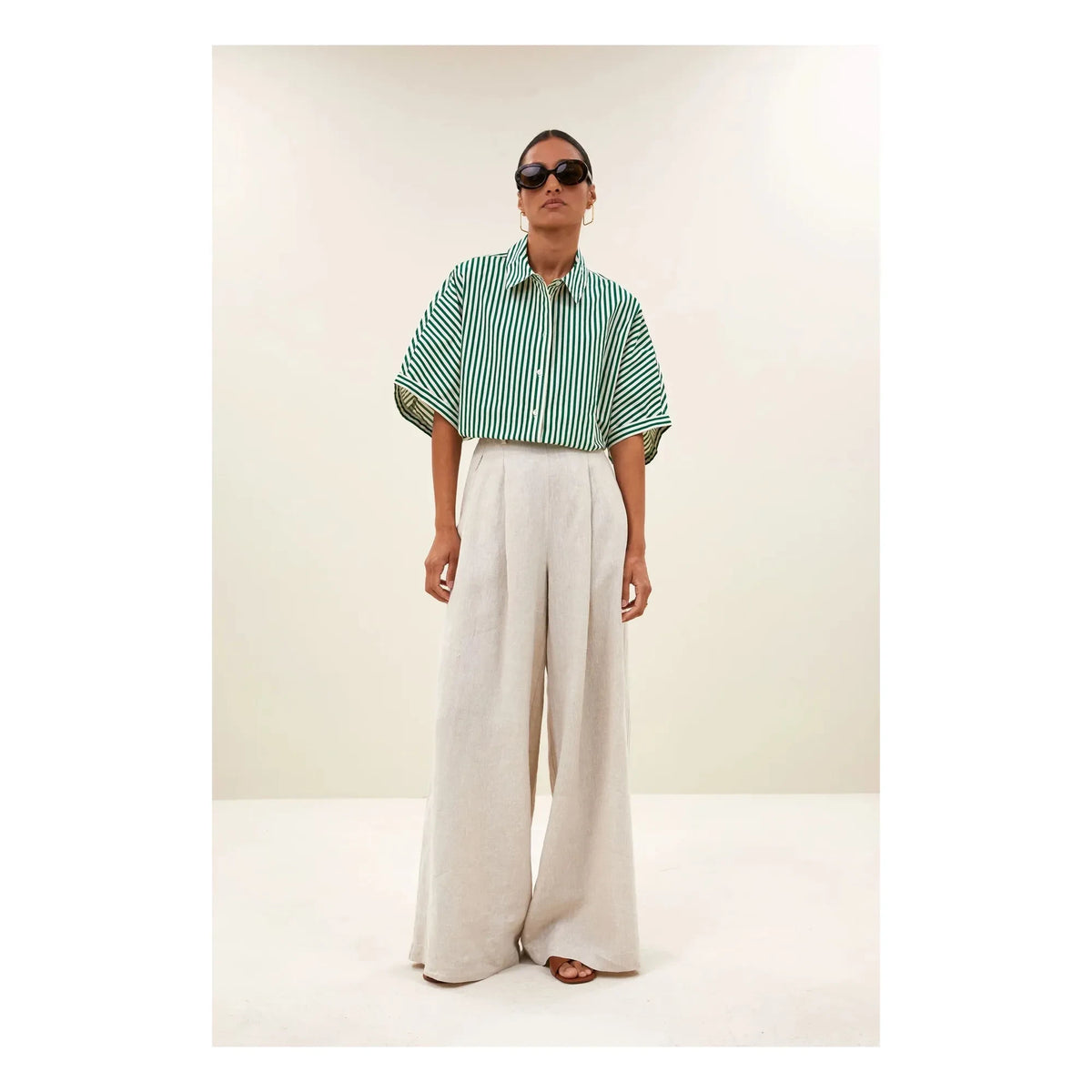 By Bar – Sef Leinenhose | Creme