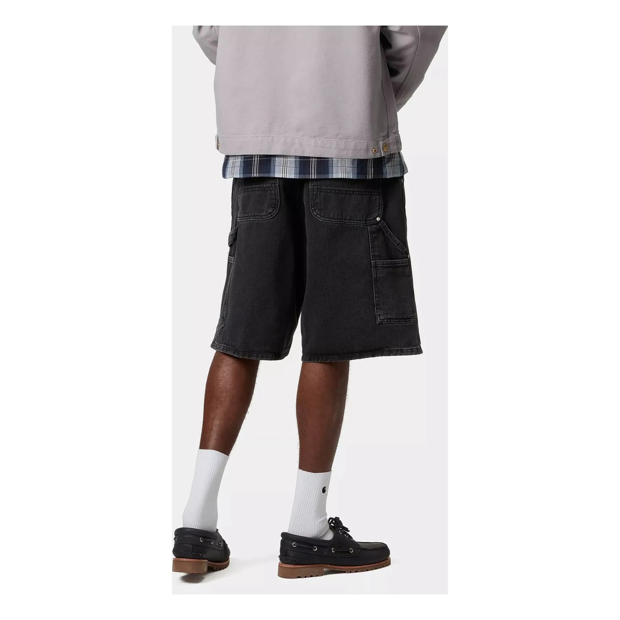 Carhartt WIP - Bio-Baumwolle Rivet Shorts | Schwarz