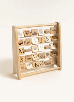 Konges Sløjd - FSC-zertifizierte Holz-Alphabet-Abakus