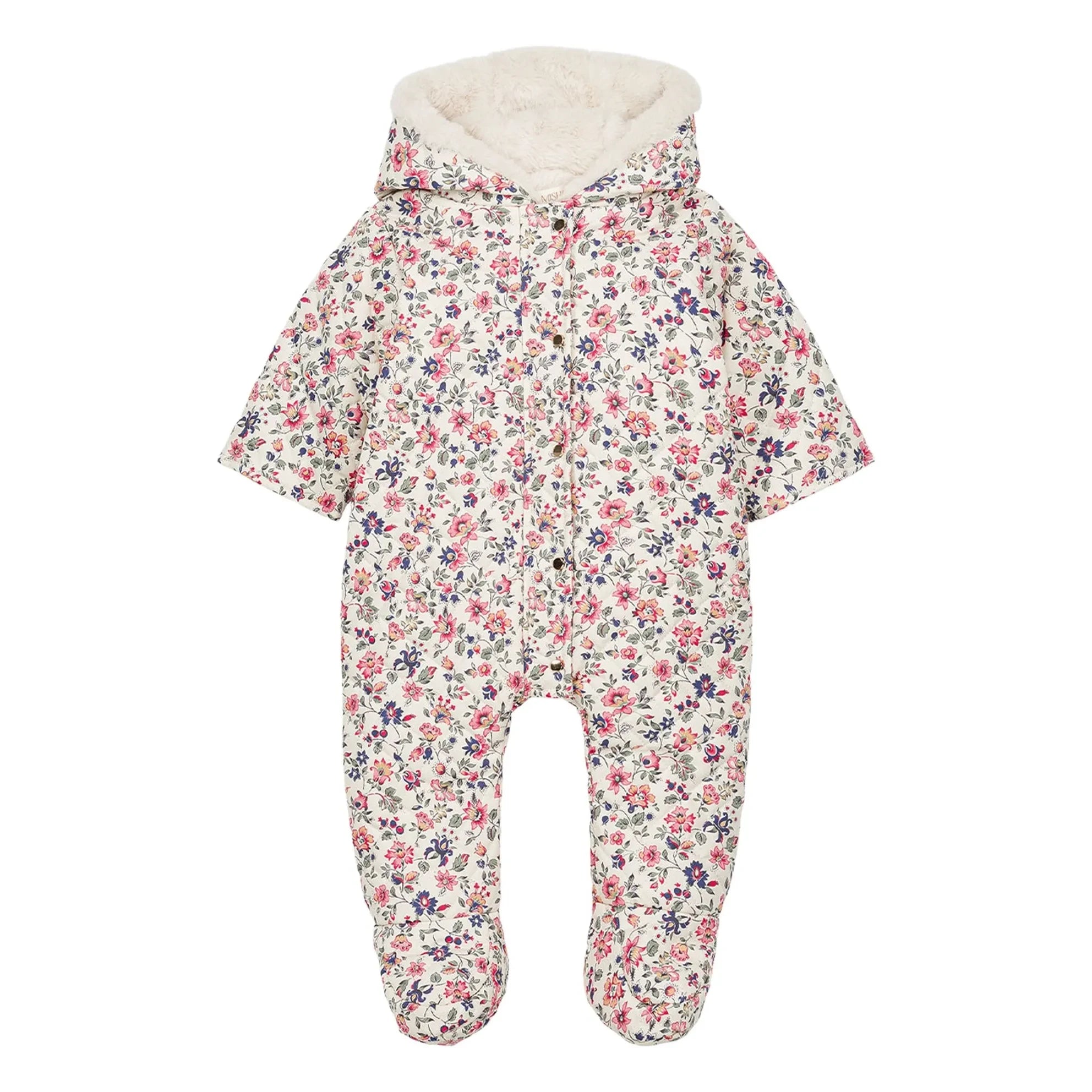 Louise Misha - Pilote Kirina Blumenmuster | Creme
