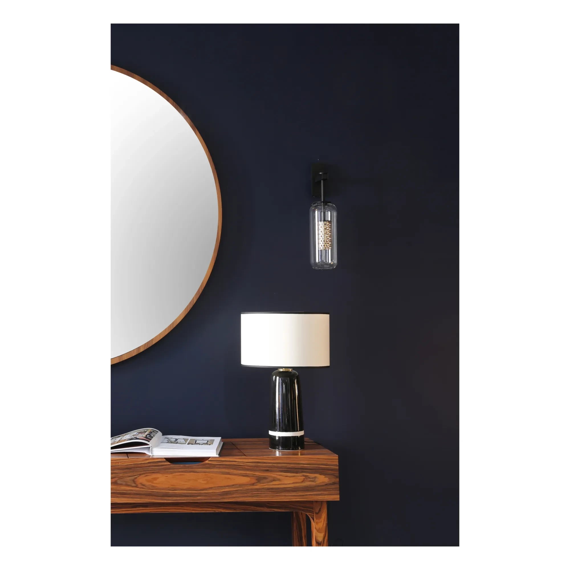 Maison Sarah Lavoine - Sicilia Tischlampe H50cm | Schwarzer Rettich