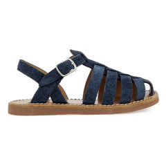 Pom d'Api - Sandalet Beach-Stitch Dad | Denim