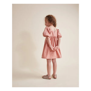 Búho - Kleid aus Bio-Baumwollpopeline | Dusty Pink