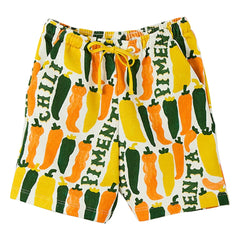 Fabula - Peppers Fleece-Shorts | Gelb