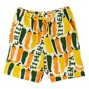 Fabula - Peppers Fleece-Shorts | Gelb