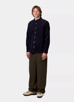 Carhartt WIP - Madison Cord Hemd | Dunkelblau