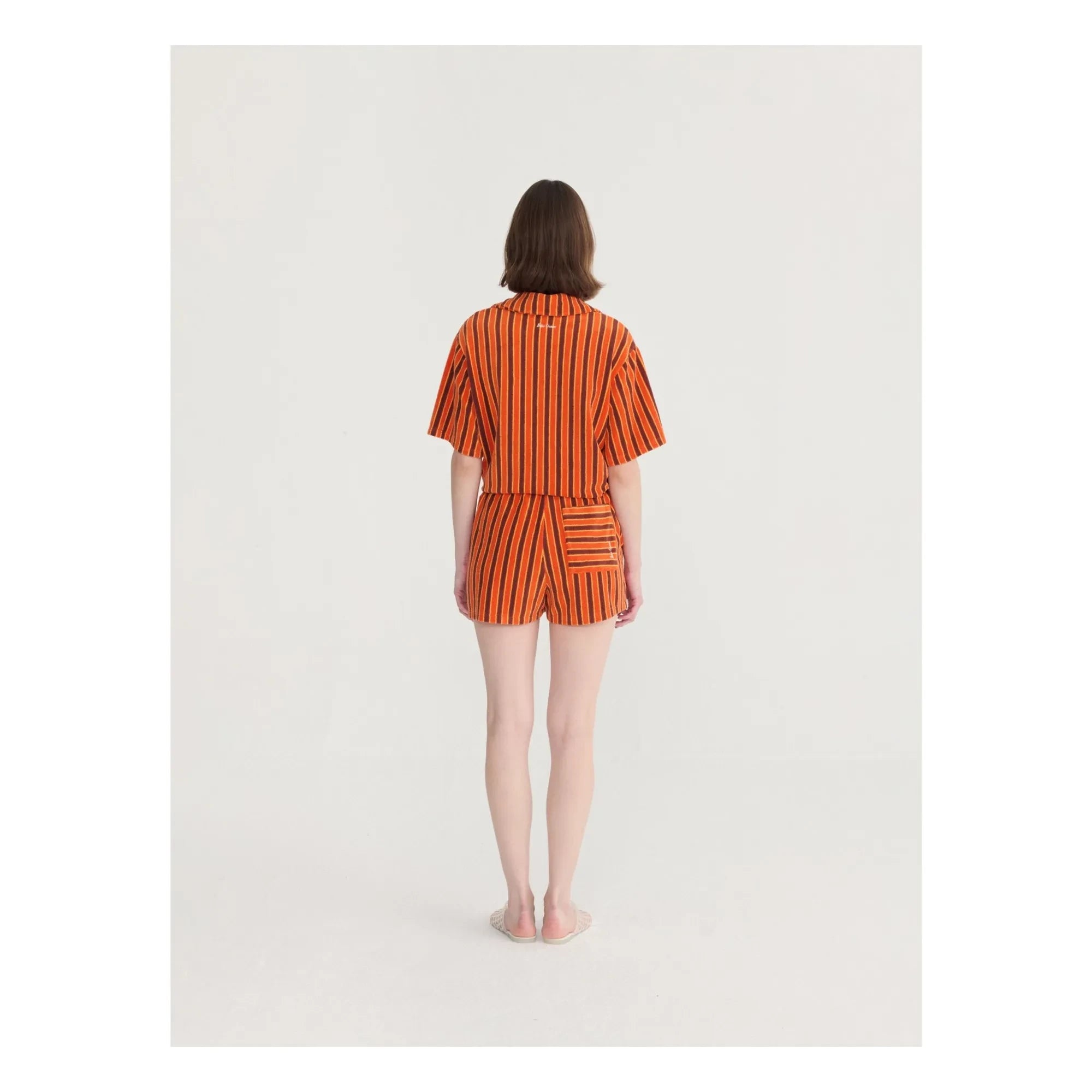Bobo Choses - Frottee-Baumwollhemd | Camel