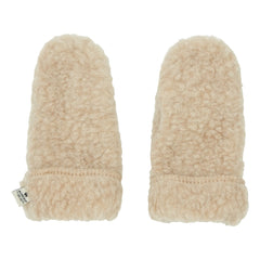 Alwero - Shearling-Handschuhe | Beige