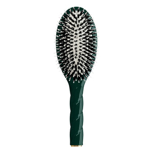 La Bonne Brosse - Haarbürste L'Indispensable Twist N°03 - Pflege & Glanz | Smaragdgrün