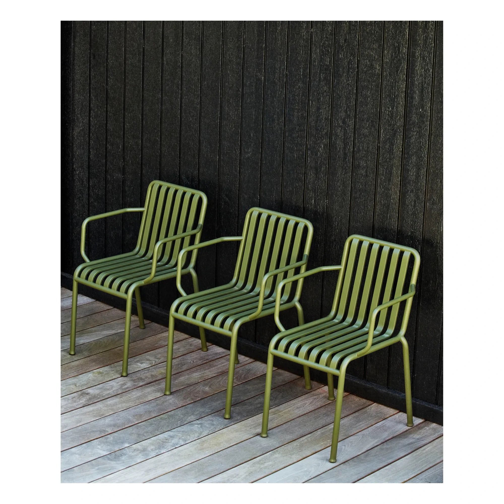 Hay - Ronan und Erwan Bouroullec Design Palissade Esszimmerstuhl | Olivgrün