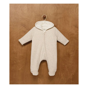 Petit Bateau - Strampler Bio-Baumwolle | Heather Beige