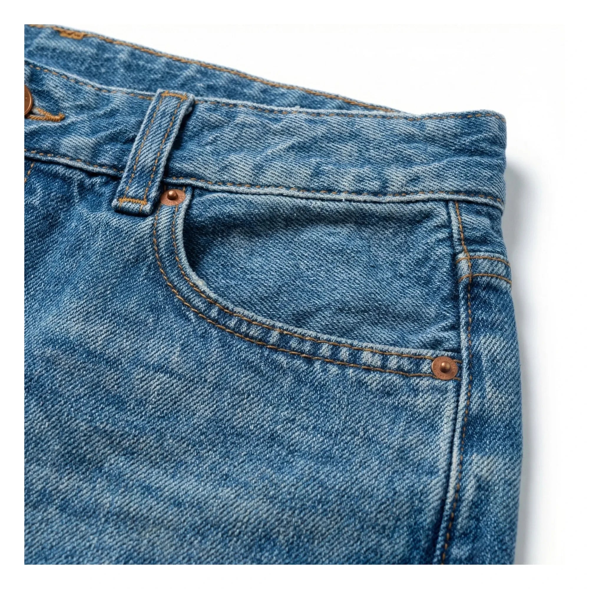 Finger in the nose - Bermuda Denim Oversize Sacha | Denim mavisi