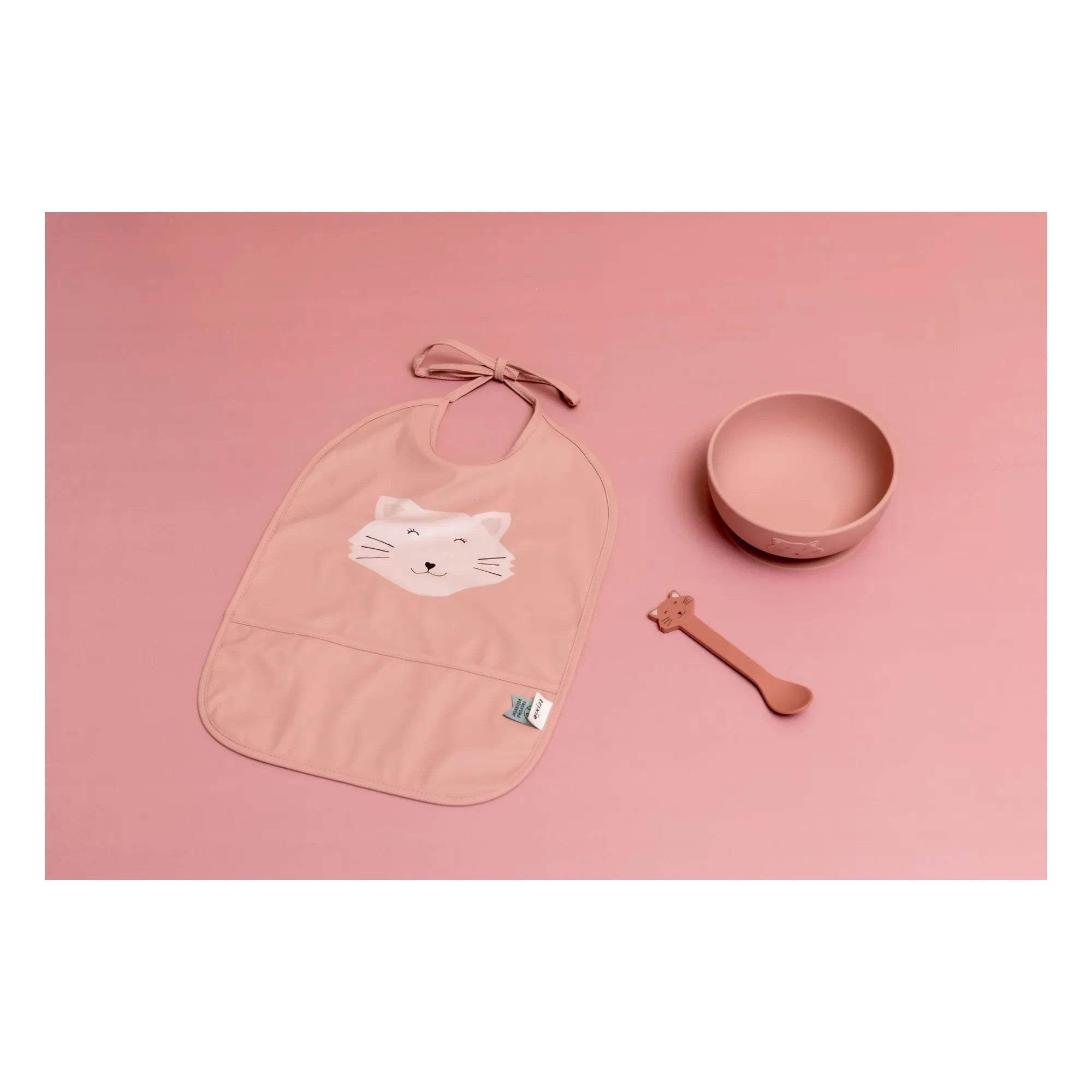 Trixie - Mrs. Cat Silikonnapf mit Saugnäpfen | Rosa