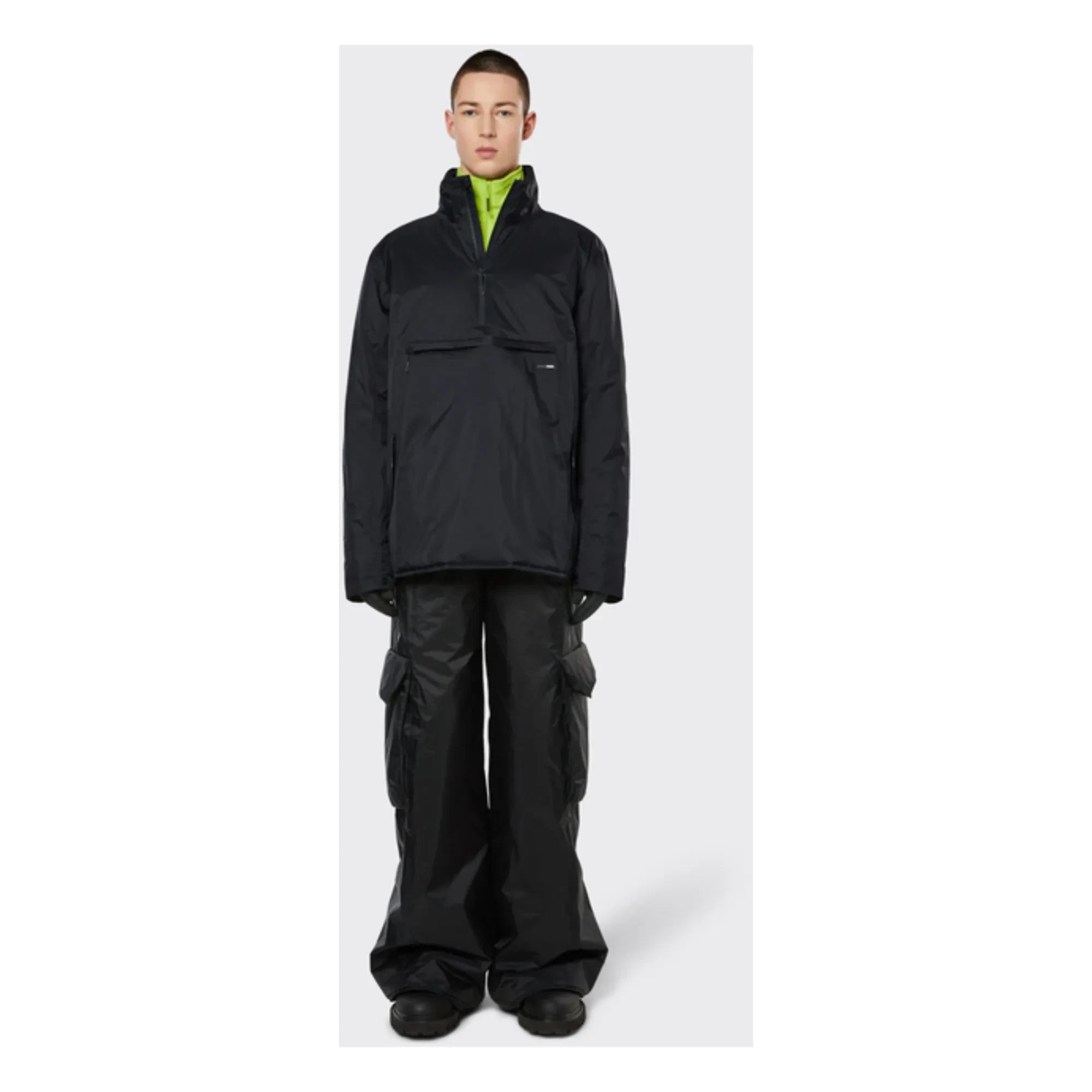 Rains – Wasserabweisender gesteppter Anorak | Schwarz