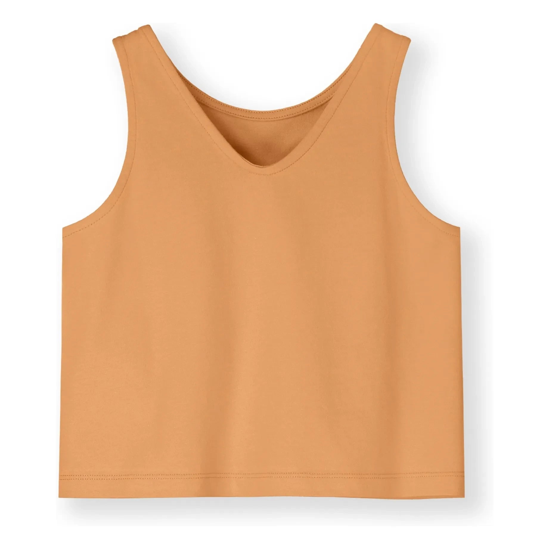 Gray Label - Boxy Bio-Baumwoll-Oberteil | Aprikose