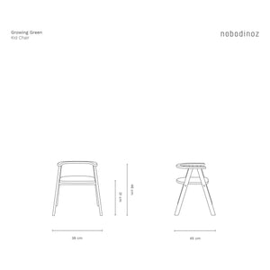 Nobodinoz - Wachsender Stuhl Grün | Blau