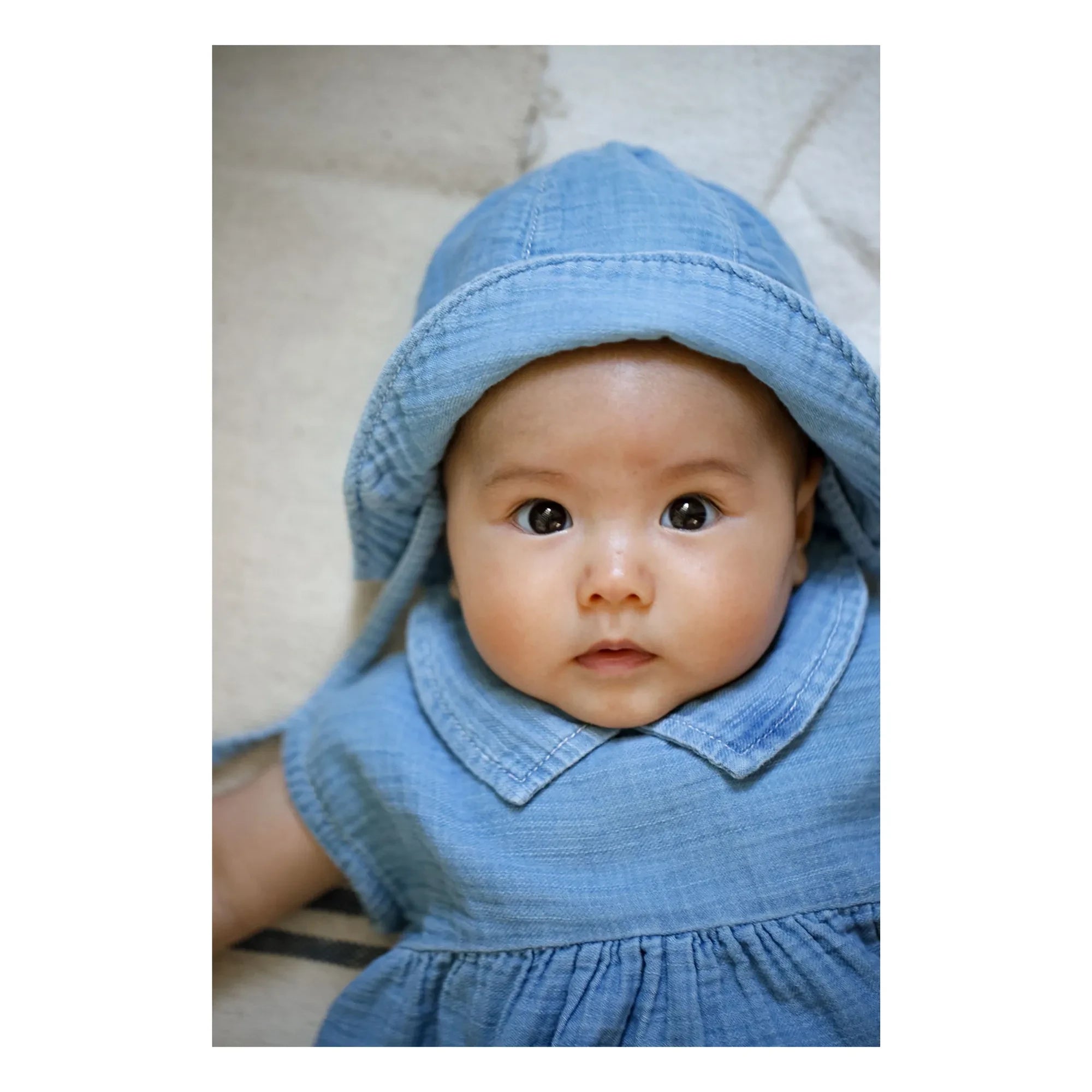 1+ in the family - Denim Iliria Mütze | Hellblau