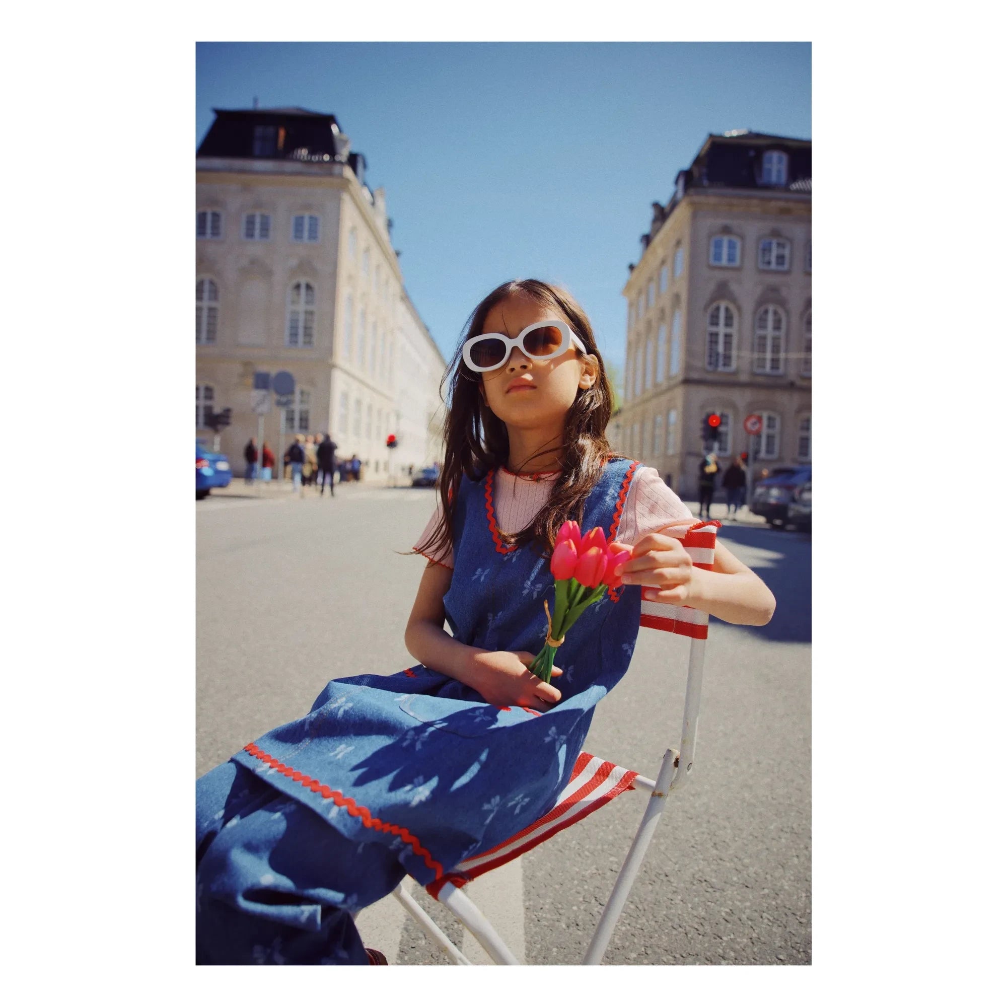 Flöss - Pointelle Liva T-Shirt | Hellrosa