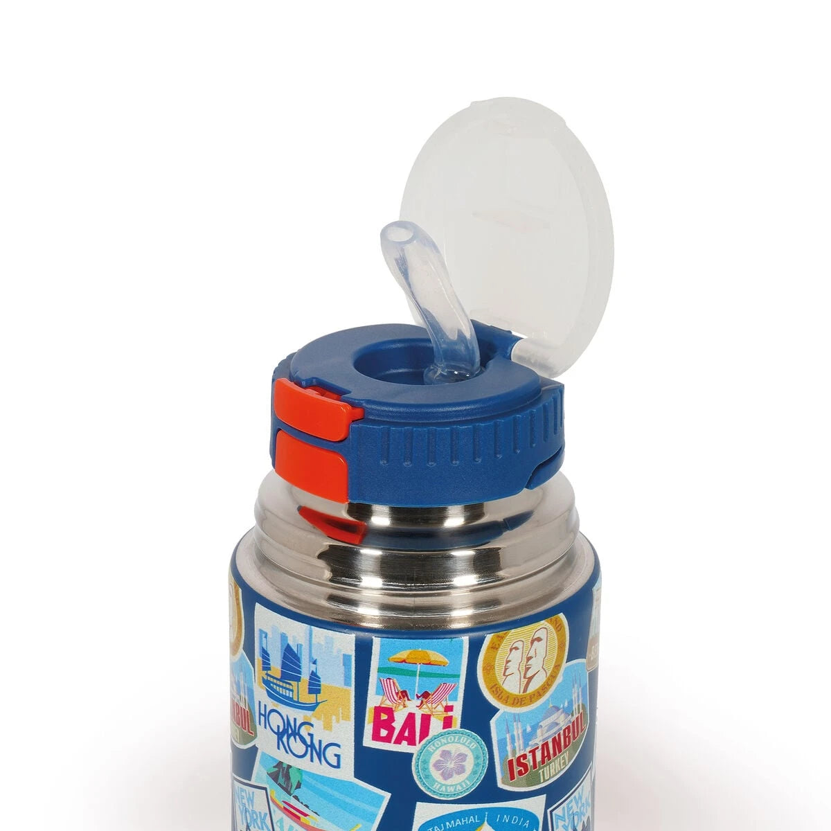 Legami - Thermos und Becher - Heiß und Kalt - Reisesticker