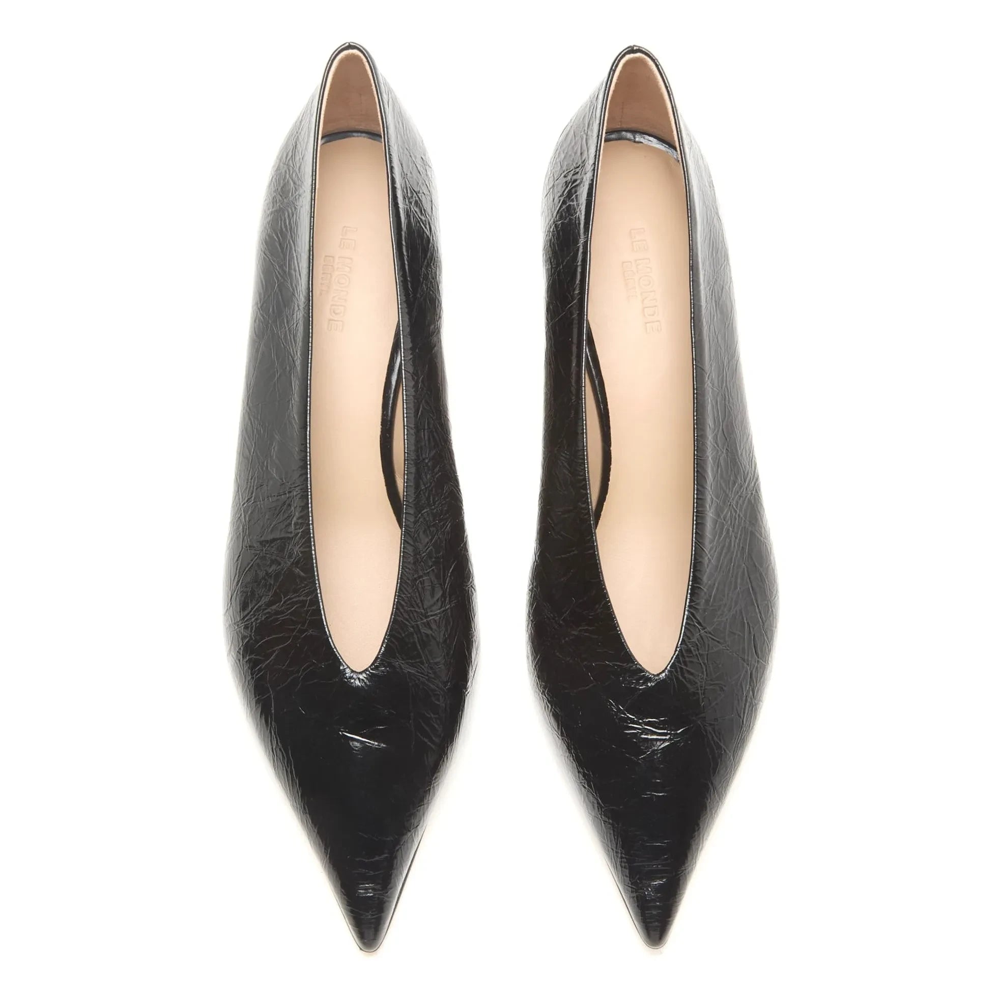 Le Monde Beryl - Babouche Nappaleder Pumps | Schwarz