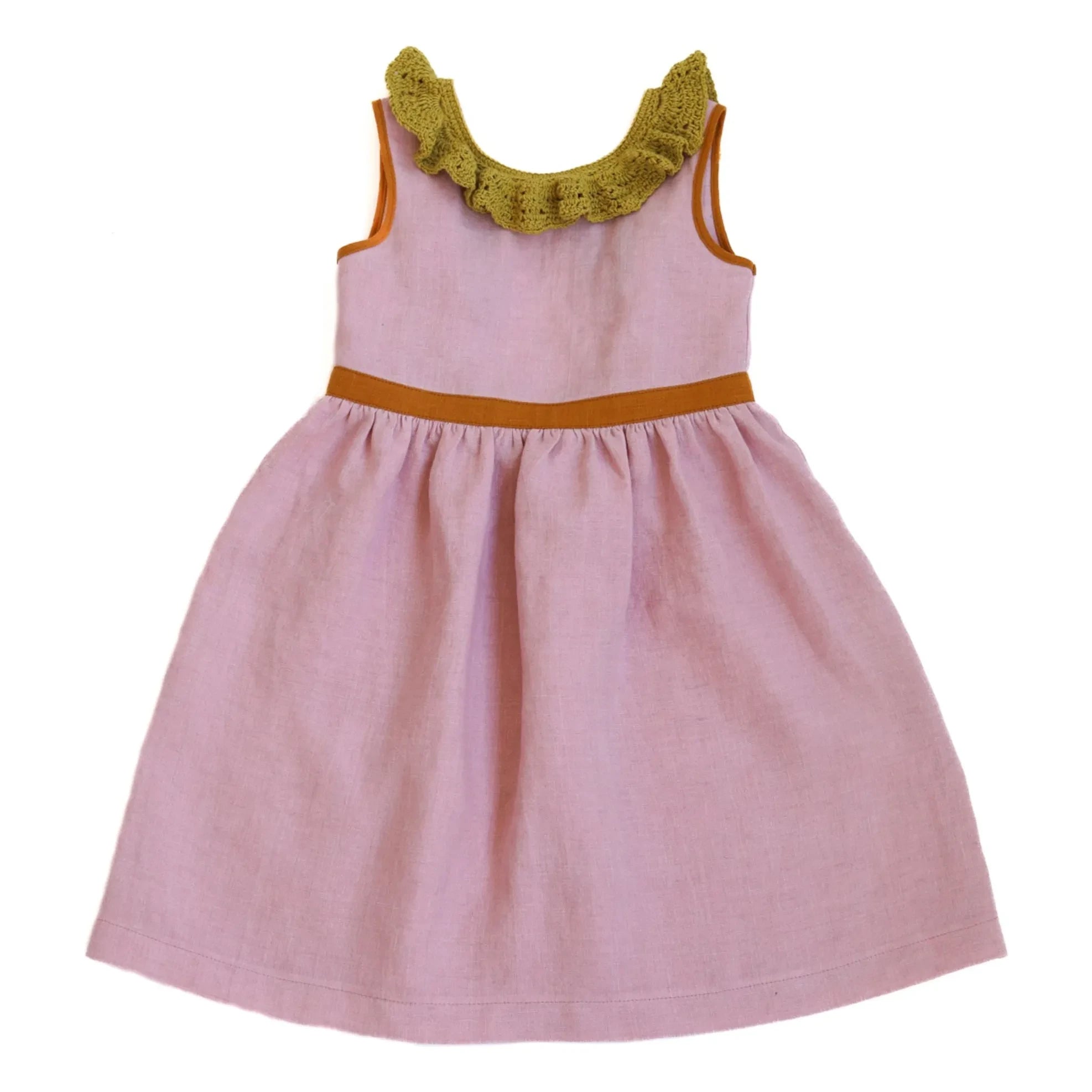 Kalinka - Rivera Leinenkleid | Rosa