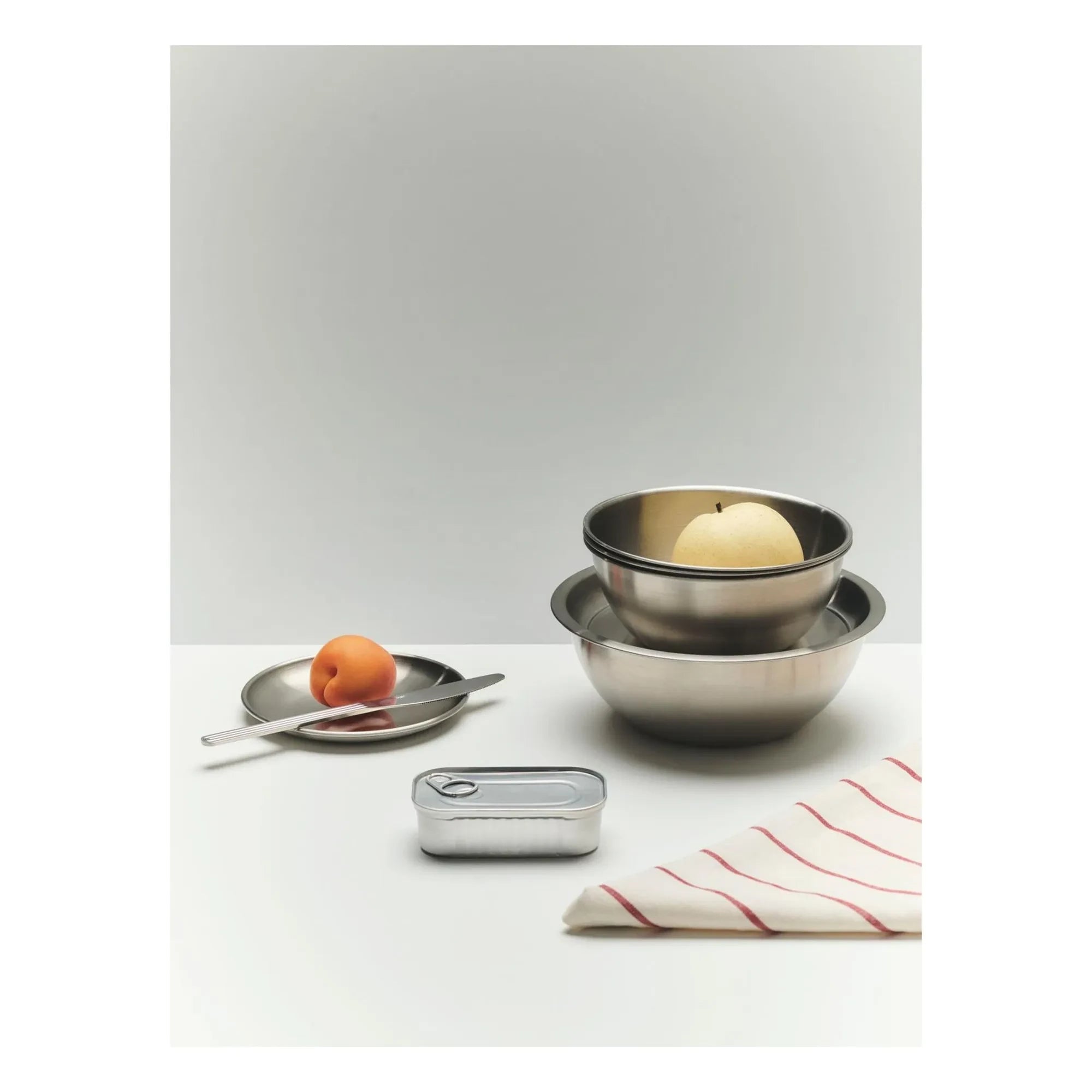 Hay - Outdoor Market Schüssel mit Stahldeckel, Jasper Morrison | Stahl