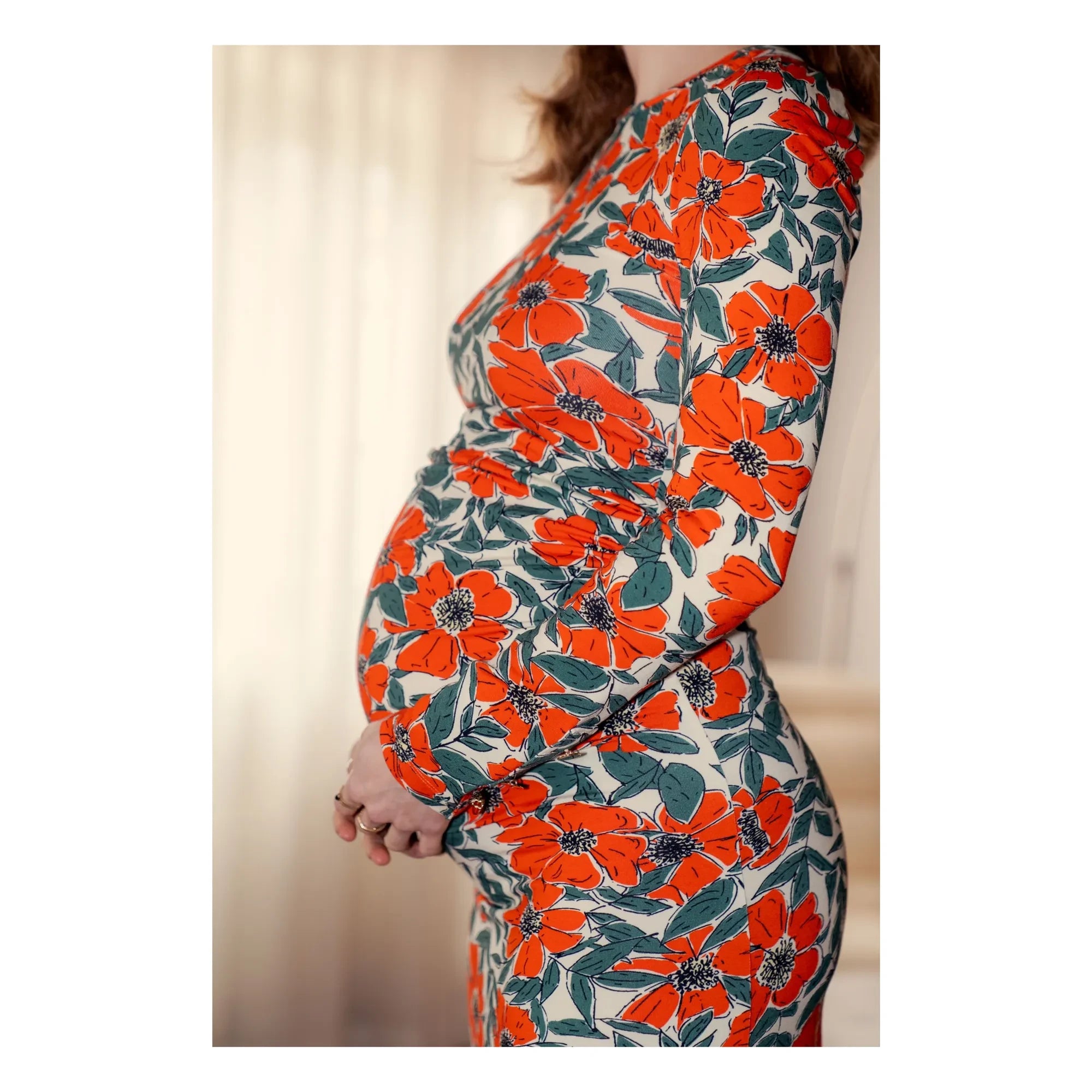 Paloma Collection - Thelma Poppy Umstandskleid | Rot