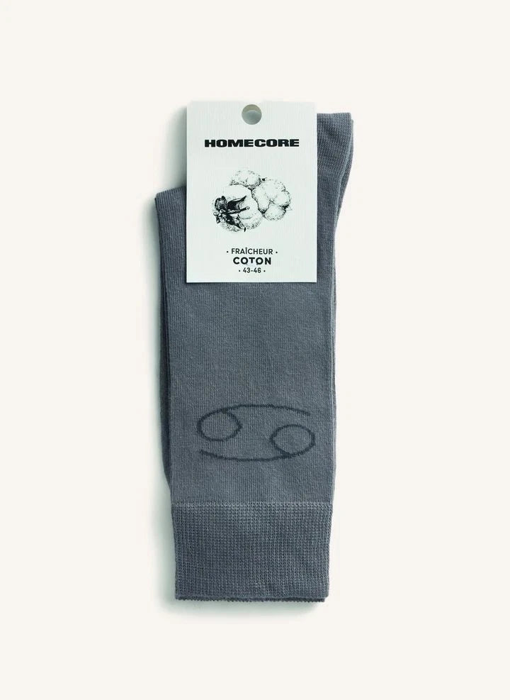 Homecore - Krebs Socken | Grau