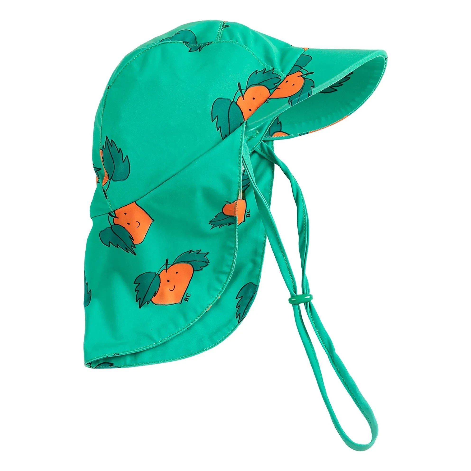 Bobo Choses - Orange Baby-Badehaube | Grün