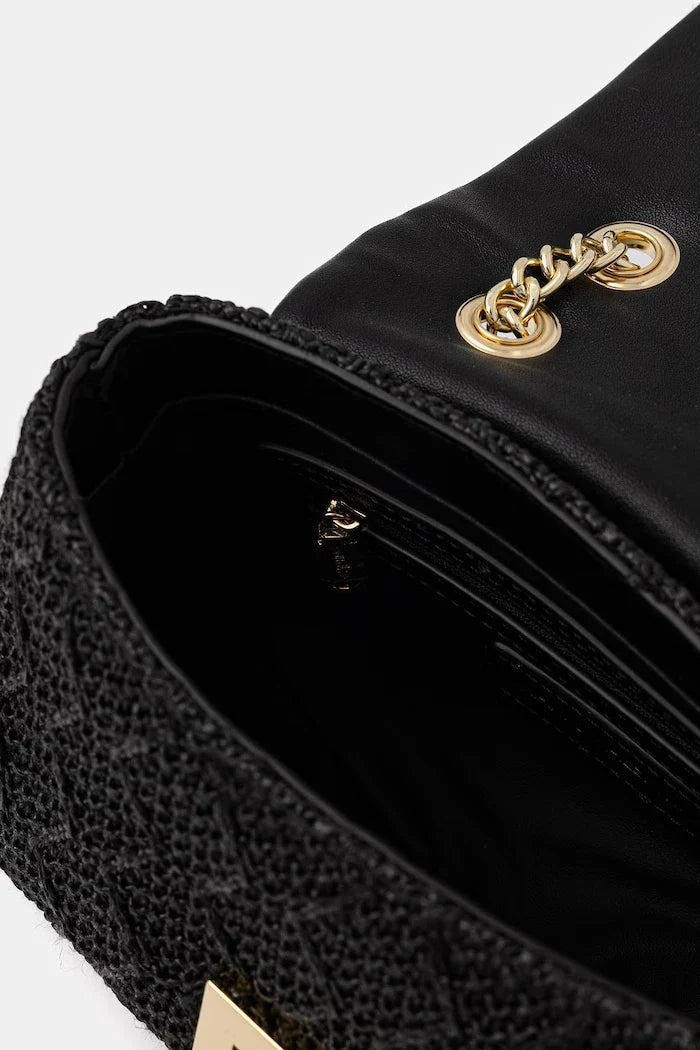 Valentino Bags kadın crossbody çanta, örgü dokulu OCARINA SUMMER
